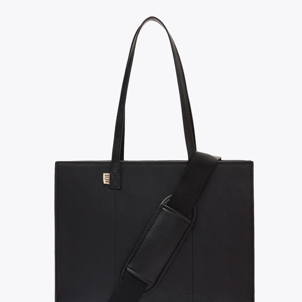 Beis Work Tote Leather Bag